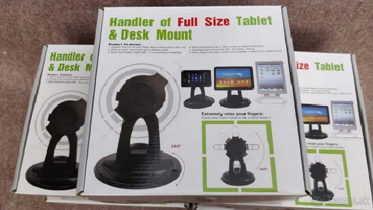 Stojan pre tablet s odnímateľným držiakom, 6-11" - 2