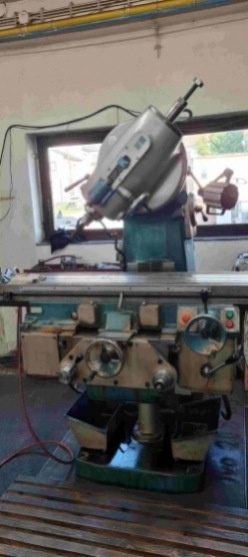 Frézka FA 4V po generální opravě, r. 2009 - 2