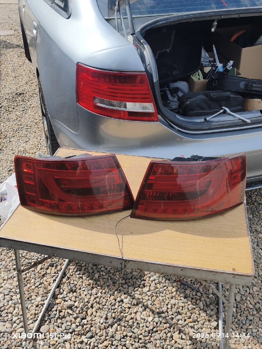 LED svetlá Audi A6 c6 - 2