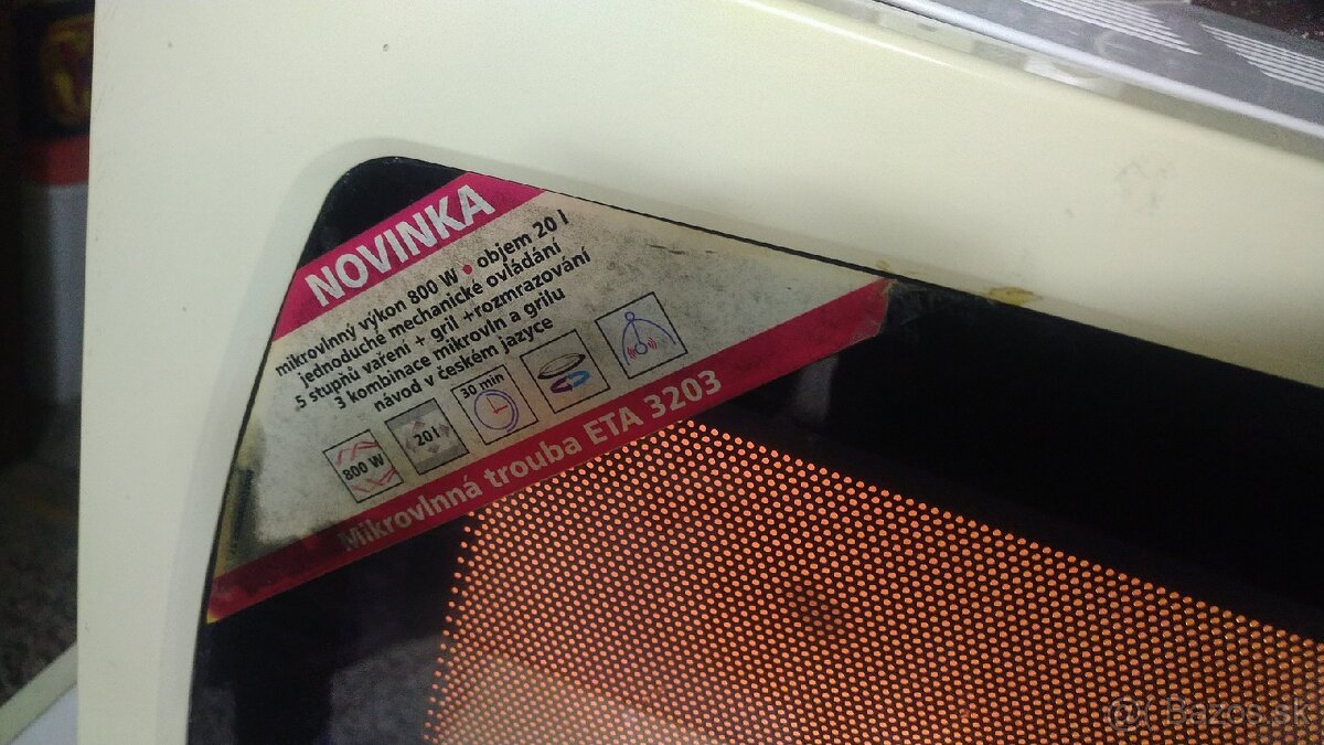 ETA 3203 mikrovlnka s grilom na ND alebo opravu - 2