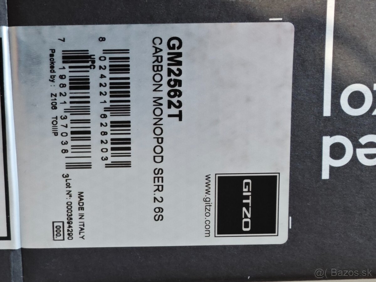 Monopod z uhlíkových vlákien Gitzo GM2542 ser.2 - 2