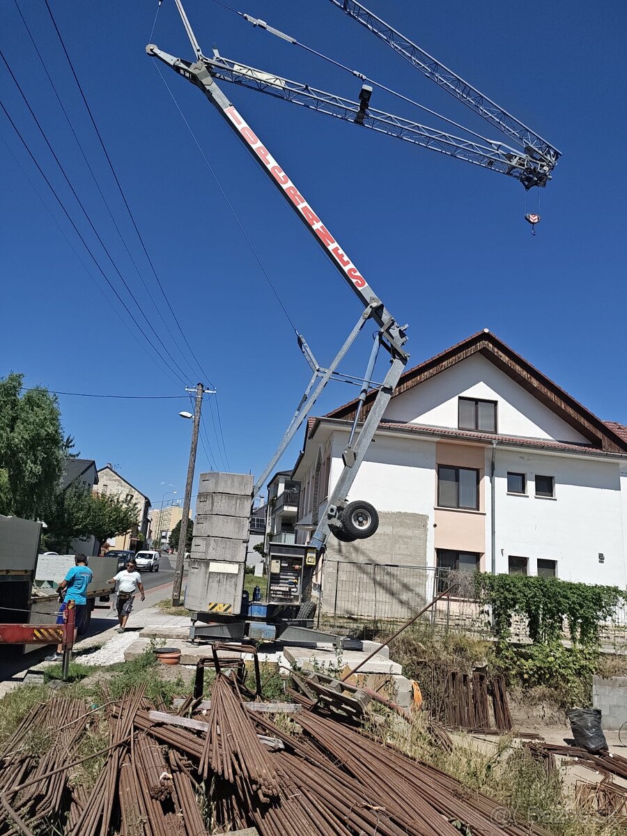 Na predaj samo Skládací stavebný Žeriav na diaľkové ovládani - 2