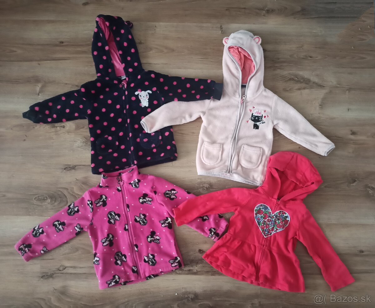 Mikiny a šaty pre dievčatko - 2