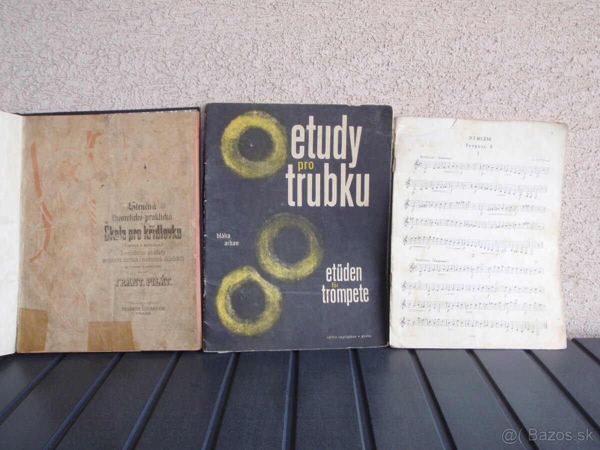 Škola etudy trubka krídlovka - 2