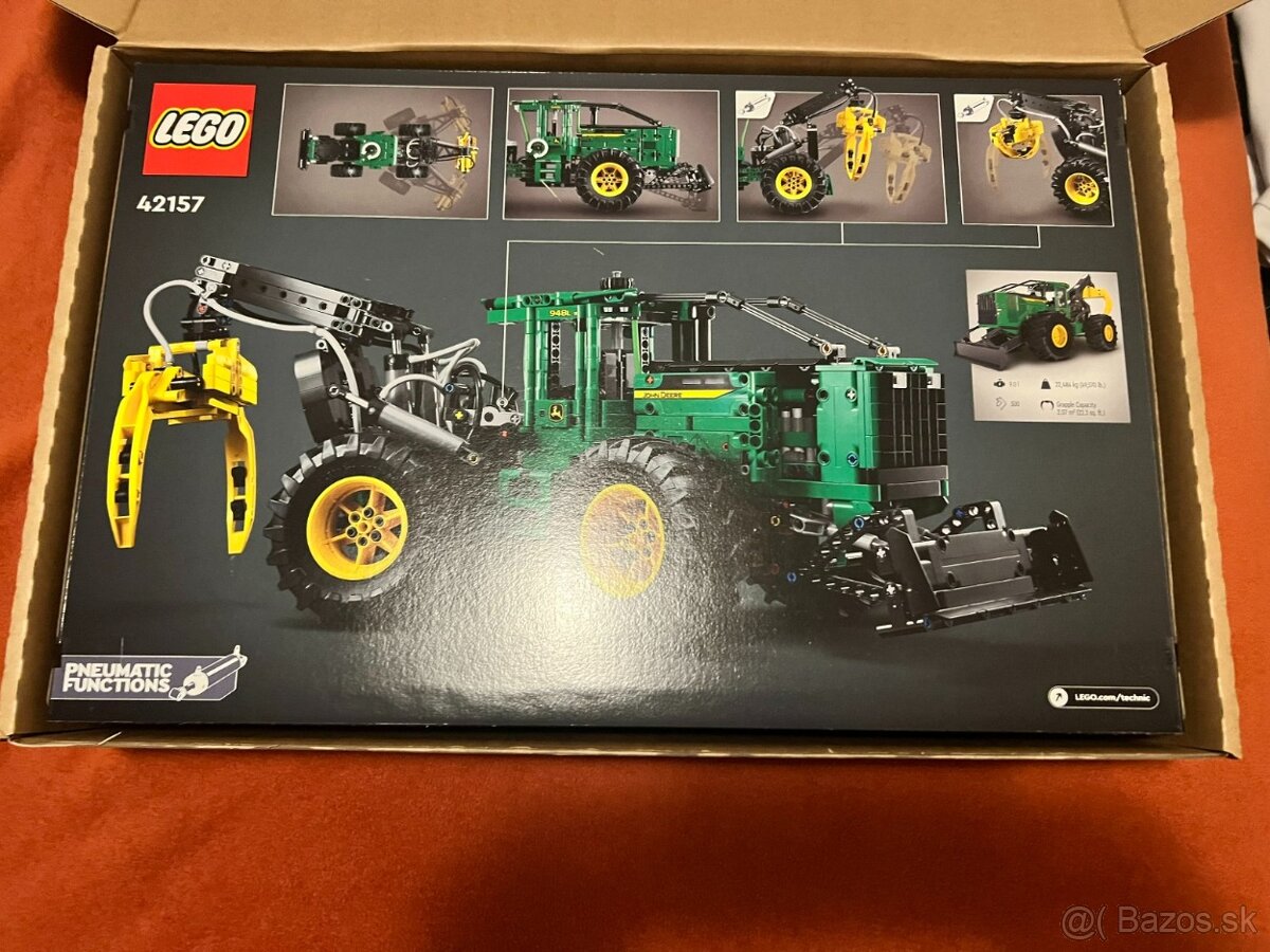 LEGO Technic 42157 Lesný traktor John Deere 948L-I - 2