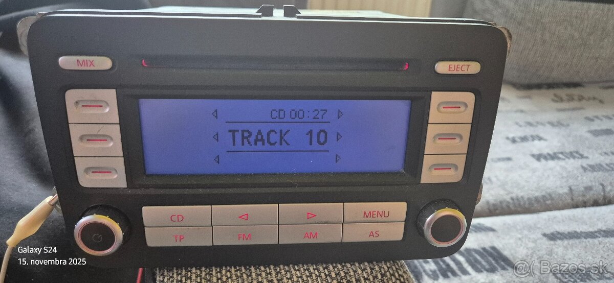 Autorádio RCD 300 s kódom - 2