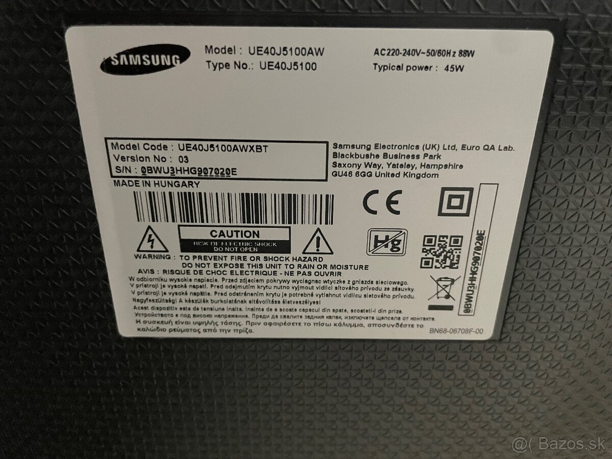 Televízor Samsung - 2