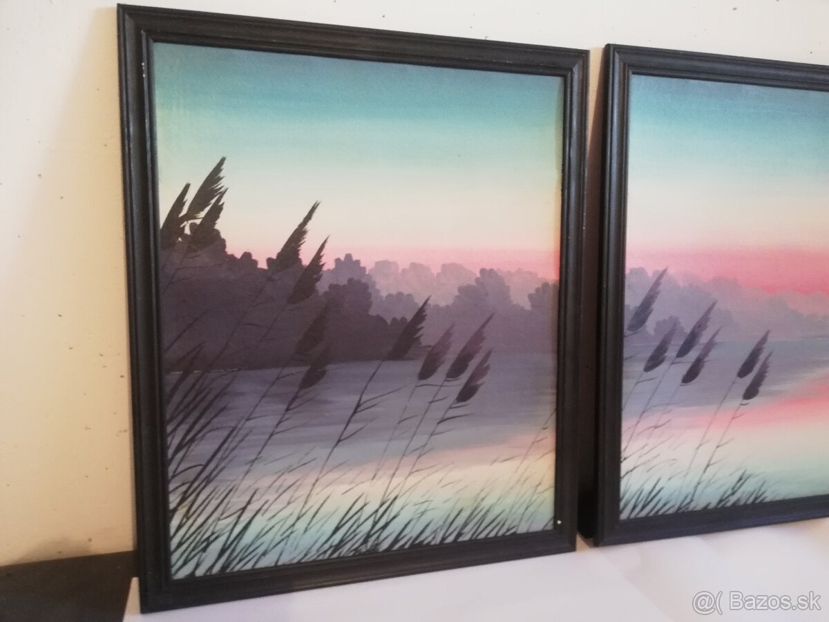 Predám trojdielny obraz - 2