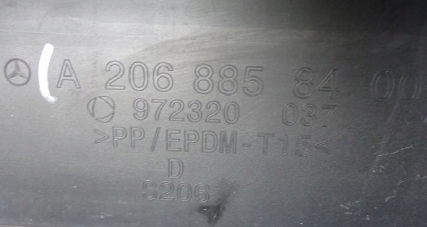 mercedes C nárazník kombi w206 2021+ - 2