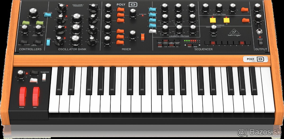 Poly D Behriger synth ako Moog Model D - 2