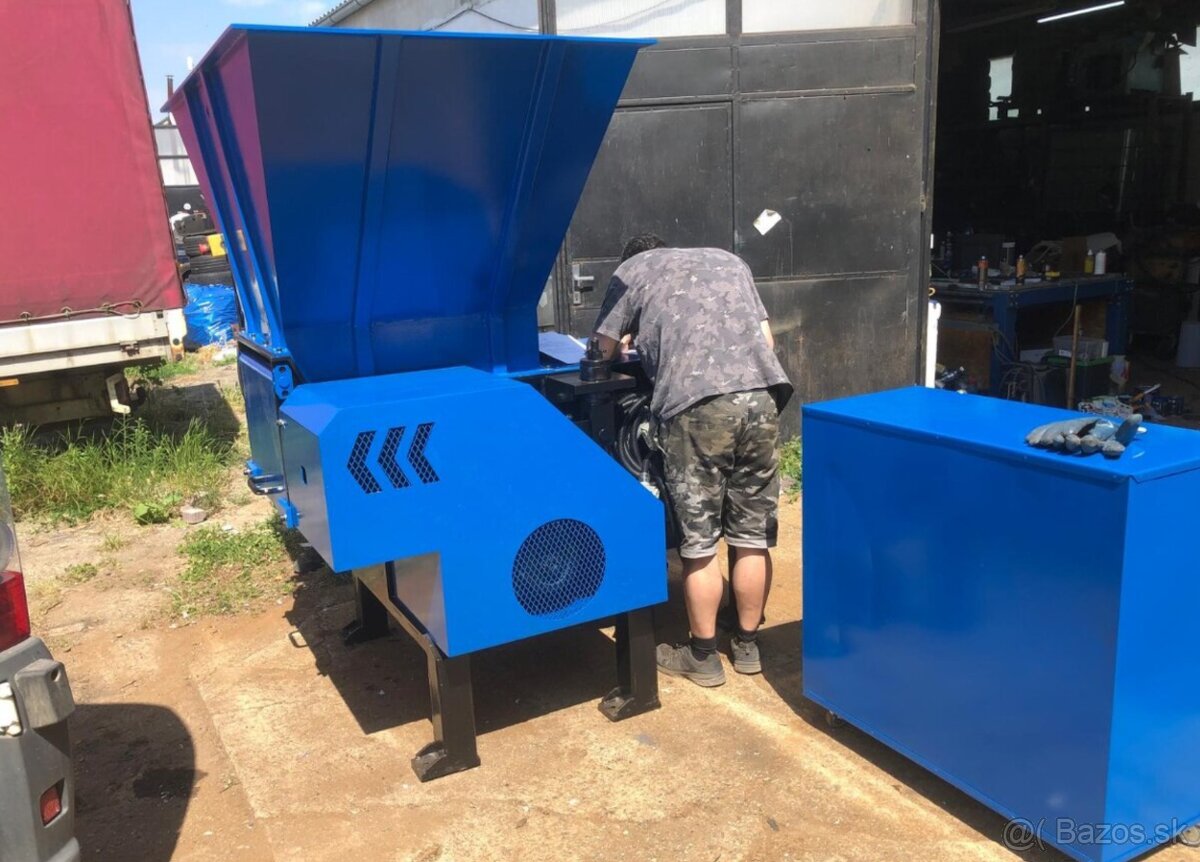 Jednohriadeľový priemyselný drvič - 2