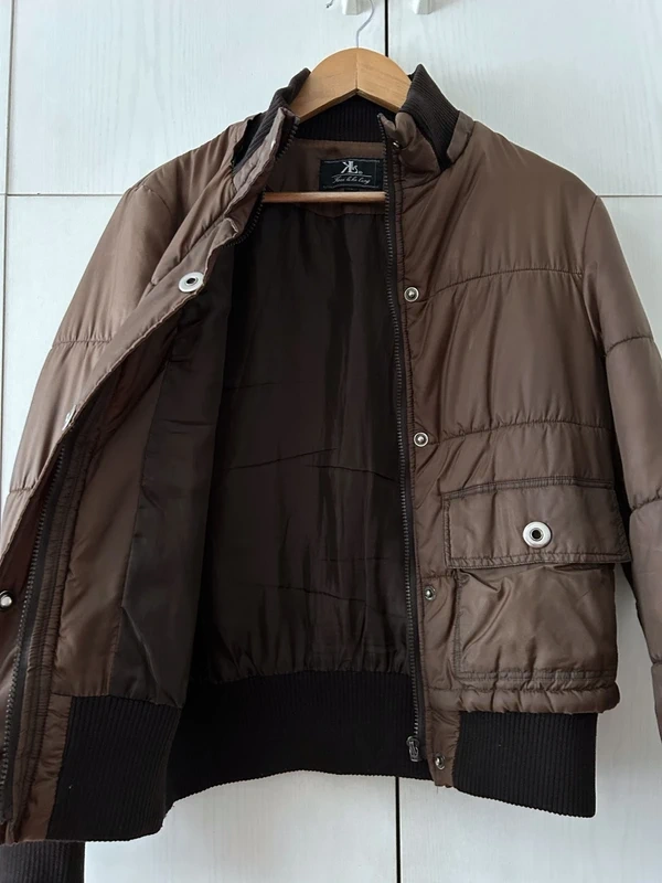 Dámska hnedá bunda - 2