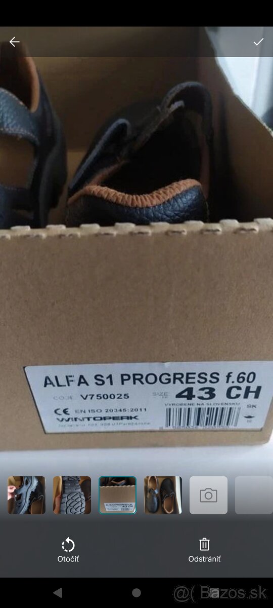 Pracovná obuv 43 - 2