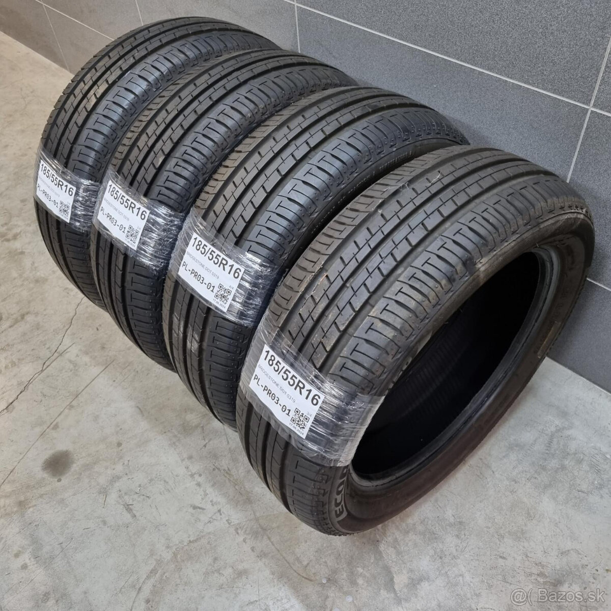 Letné pneumatiky 185/55 R16 BRIDGESTONE - 2