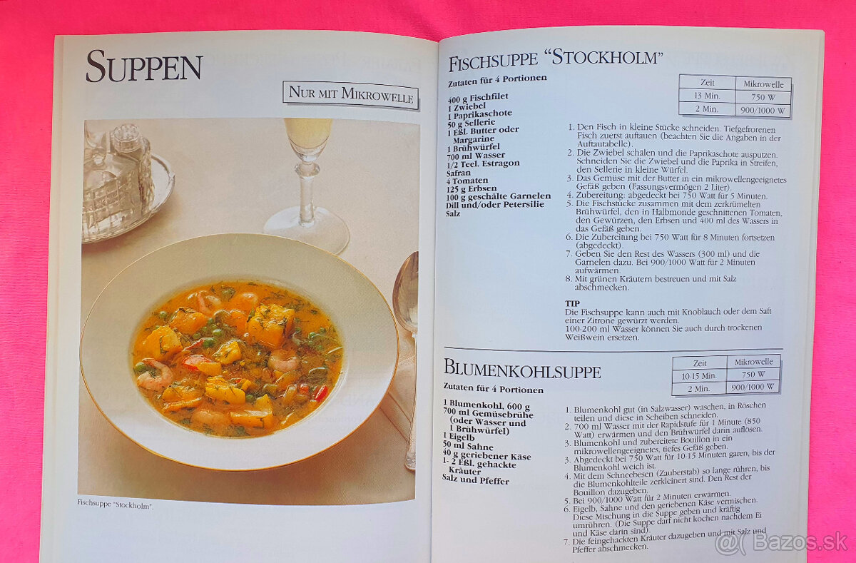 Kuchárka pre gril a miklovlnky. - 2