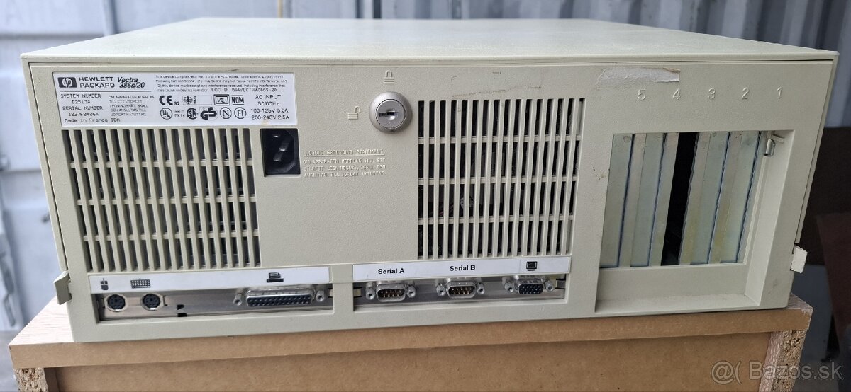 Pc HP 386s - 2