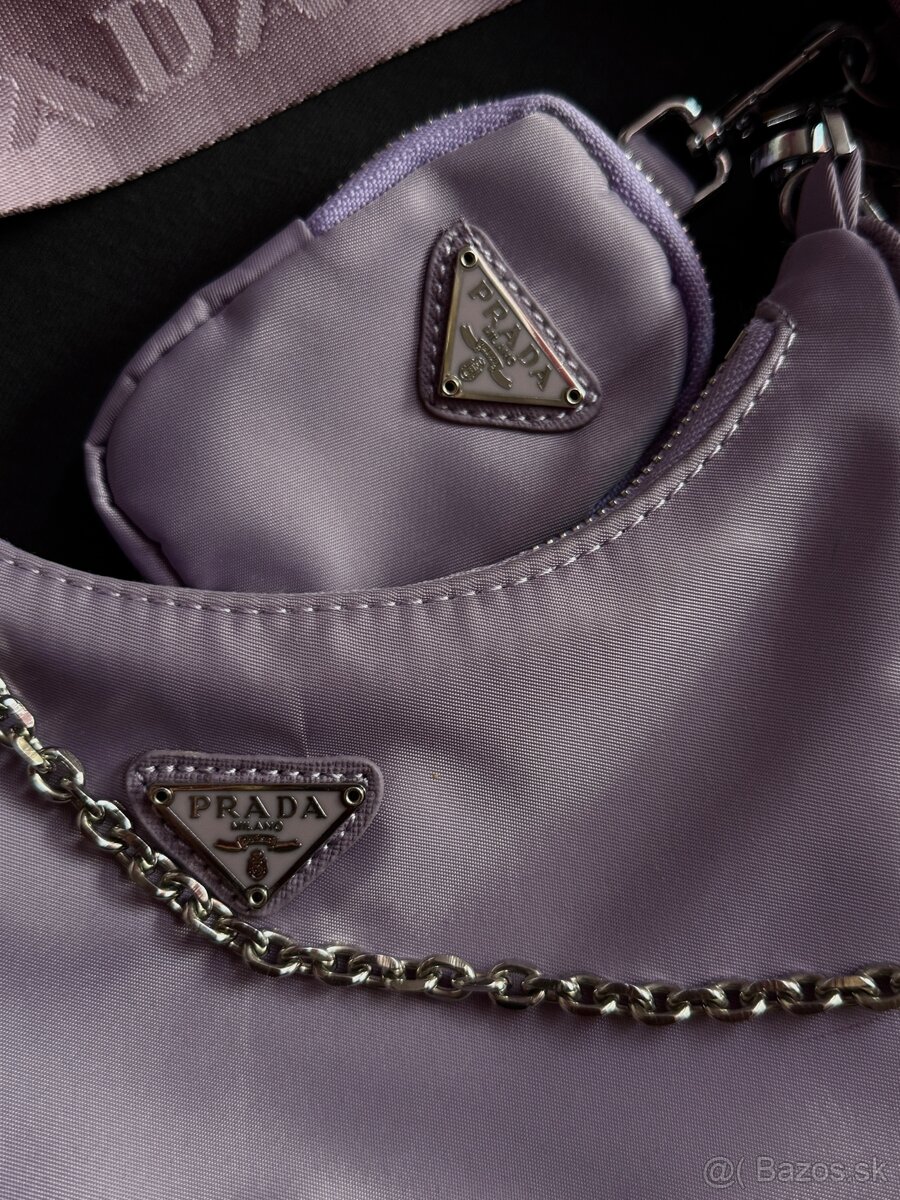 Prada Re-Edition kabelka lilac - 2
