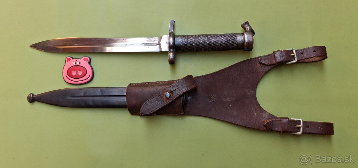 švédsky mauser M1896 bodák - 2