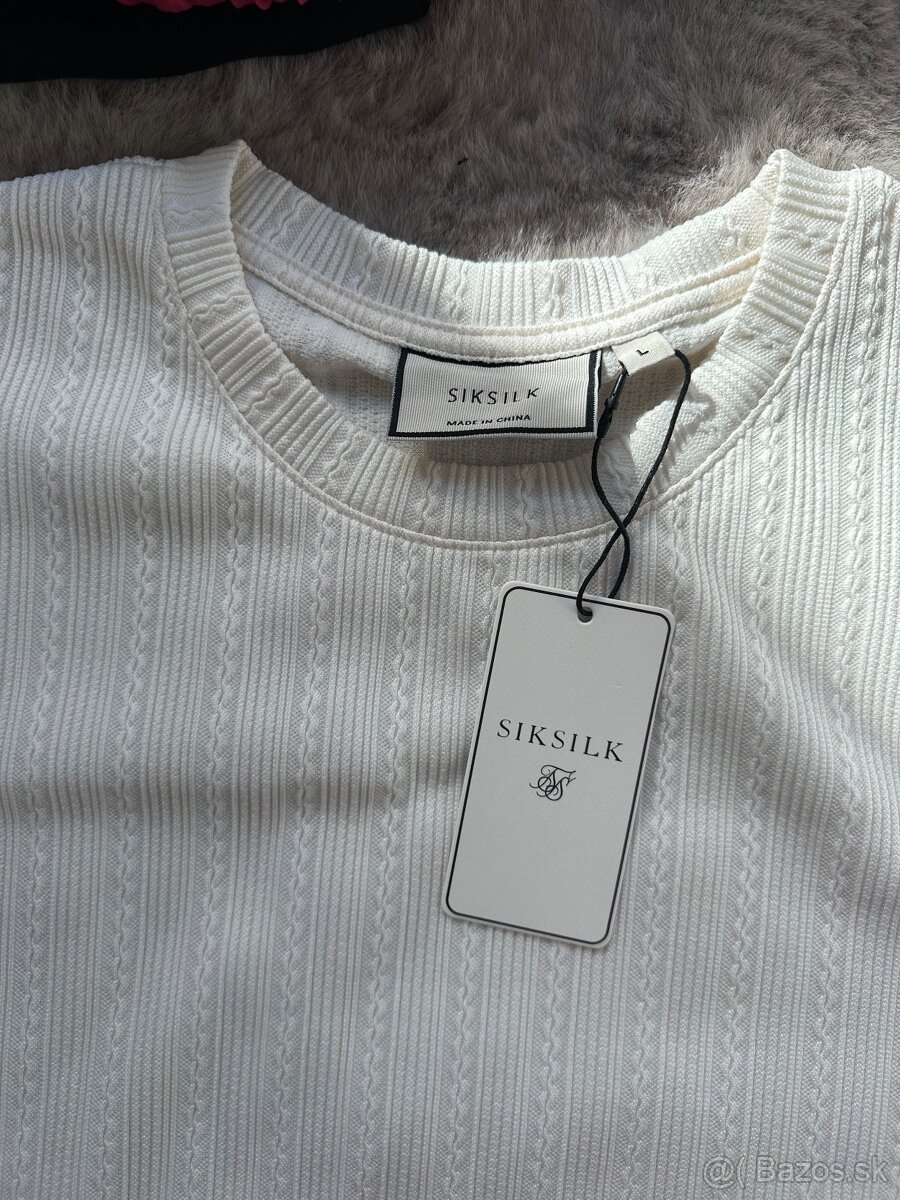 Siksilk elegantne tričko pánske - 2