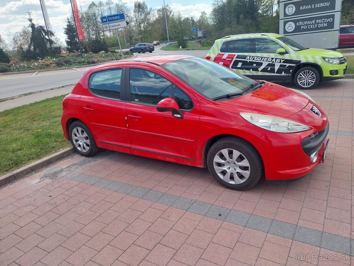 Prodám Peugeot 207 1.6, benzín+LPG,r.v.2009 - 2