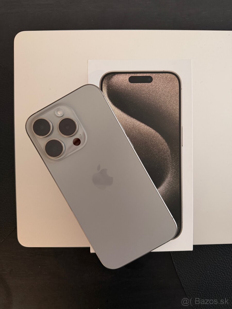 iPhone 15 Pro 256 gb Natural Titanium - 2