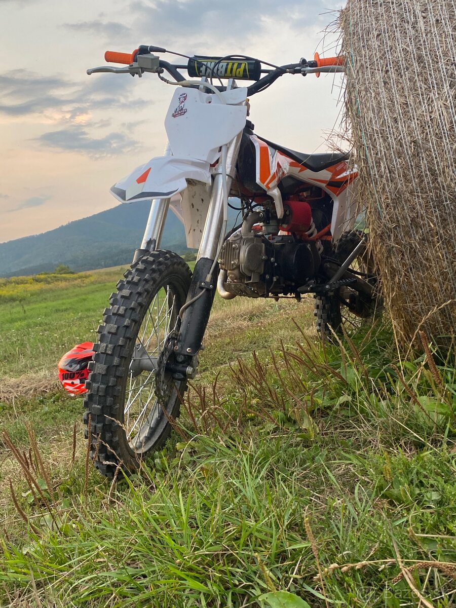 Predám Pitbike 125 na kolesách 16/14 - 2