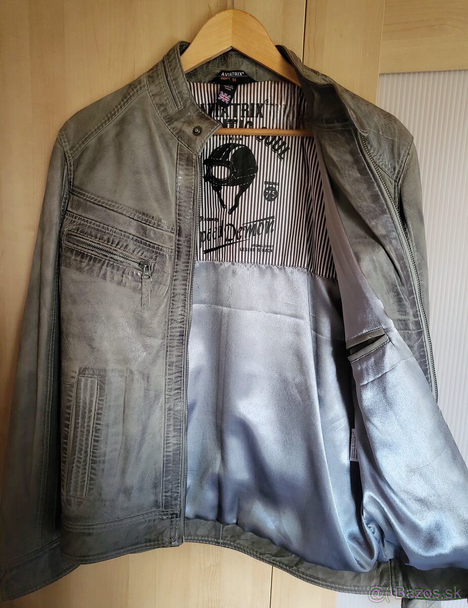 Pánska kožená bunda - 2