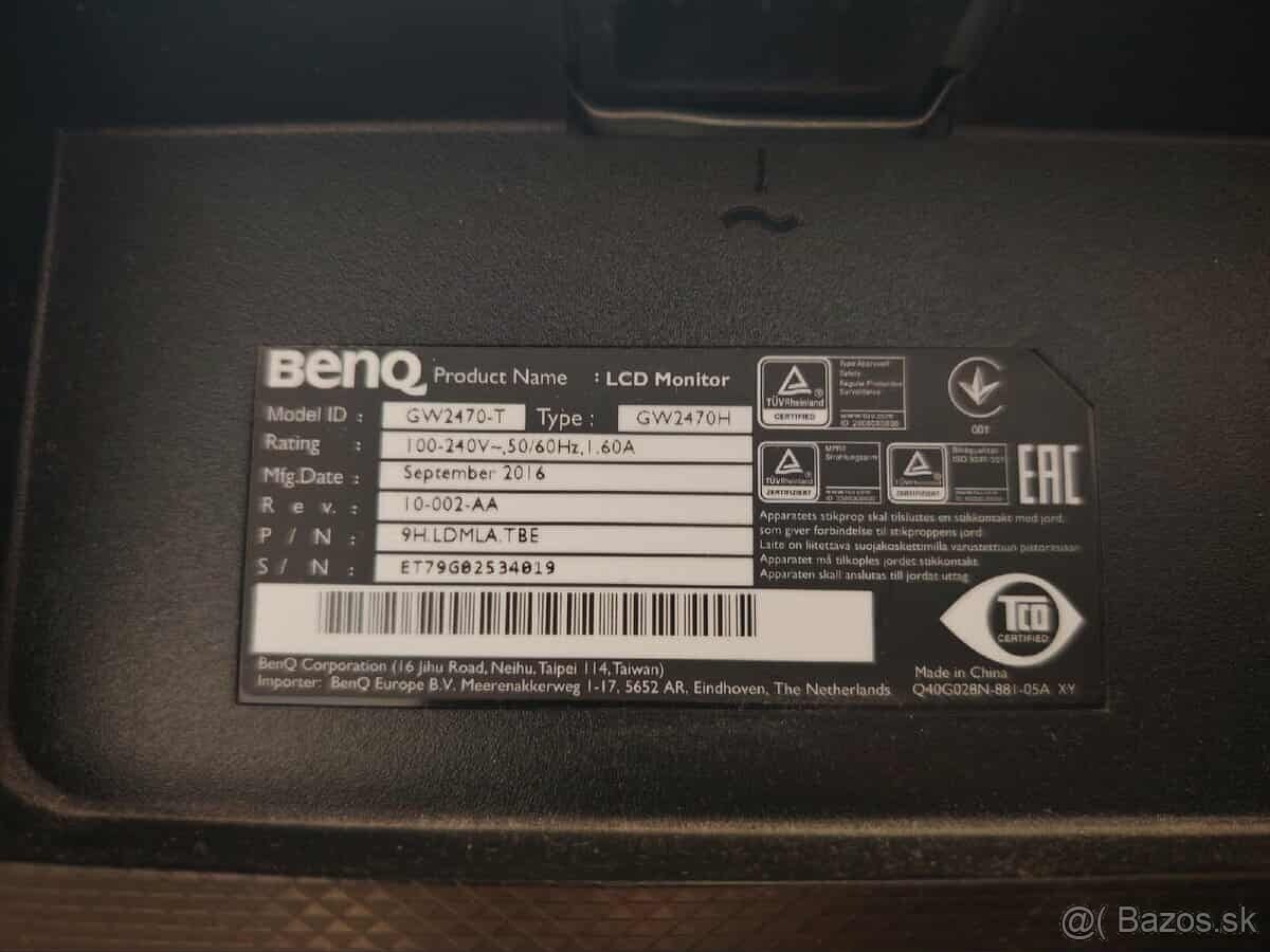 Monitor 24" BenQ GW2470H - 2