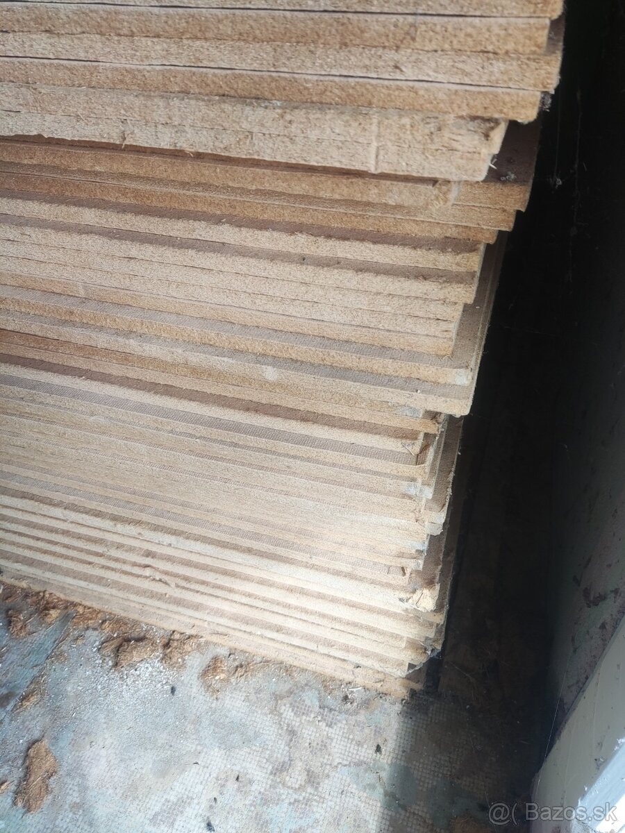 Predám hobru - drevovláknité tepelno-izolačné dosky 100 ks - 2