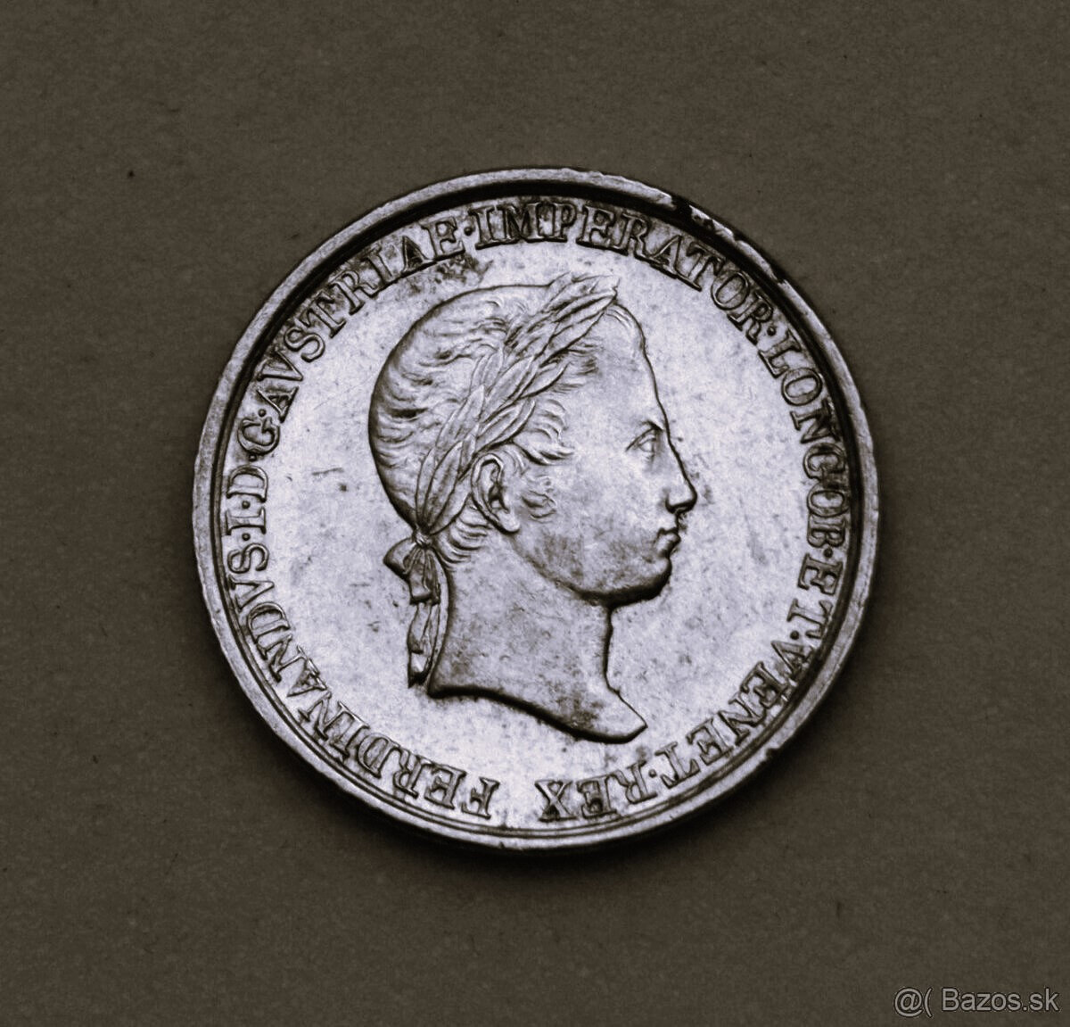 Korunovácia - Ferdinand V. 1838 - Miláno - striebro - 2