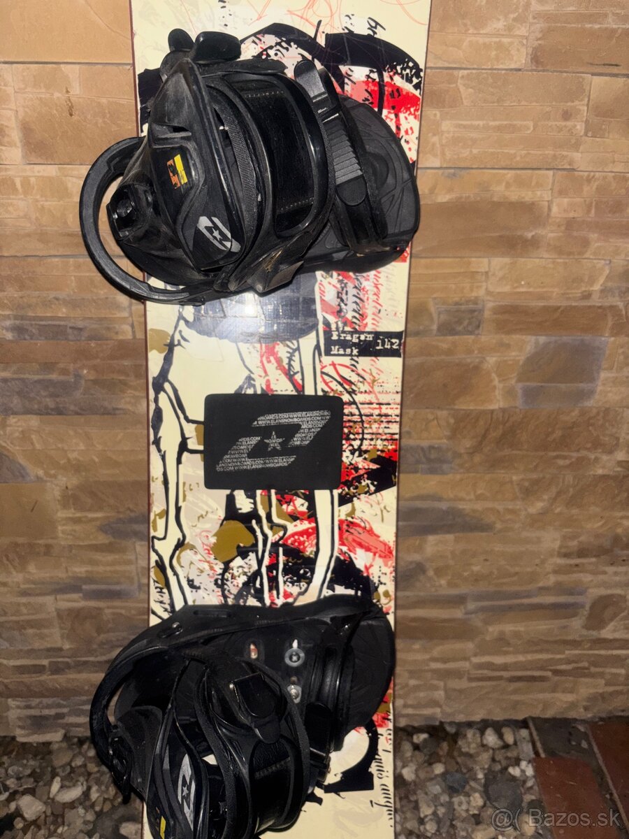 Predám USA snowboard Ride142 cm - 2