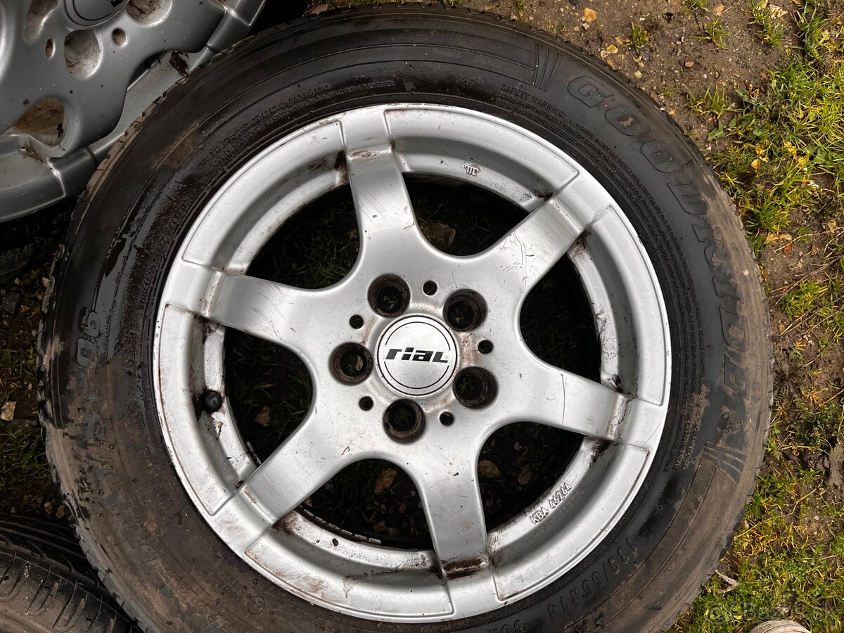 Alu disky 5x100 r14 Škoda Fabia 1 - 2