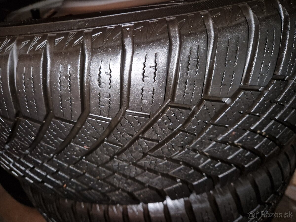 Predam zimne pneu+ disky 215/55R16 93H,6,5jx16 5x112 - 2