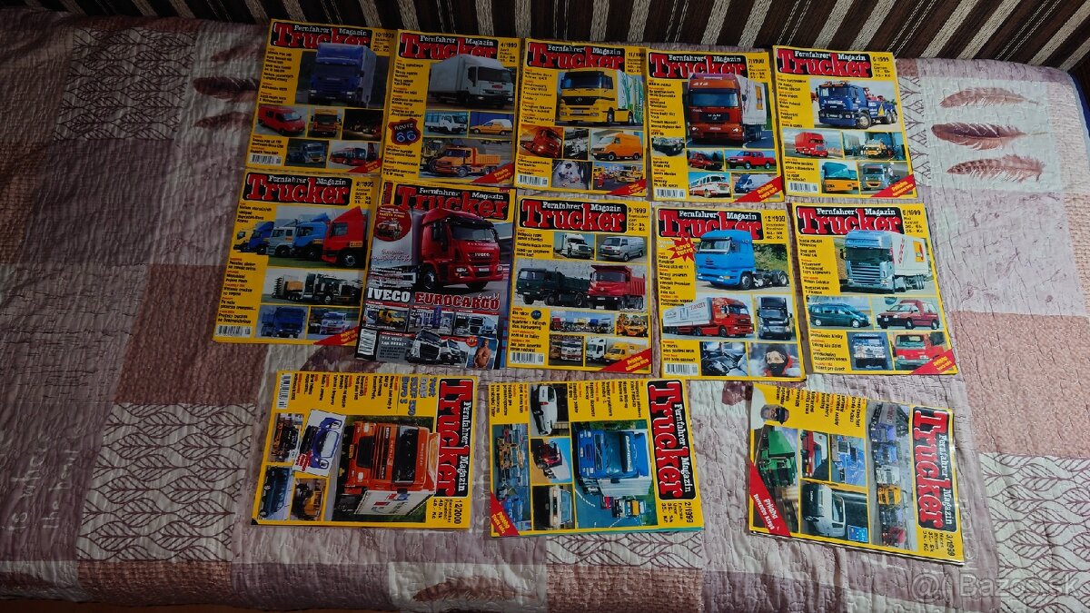 Predám auto katalógy a časopisy TRUCKER - 2