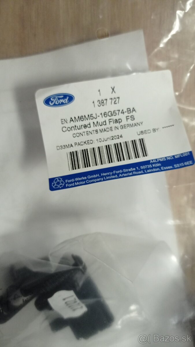 Zásterky predné Ford Focus - komplet 1387727 - 2