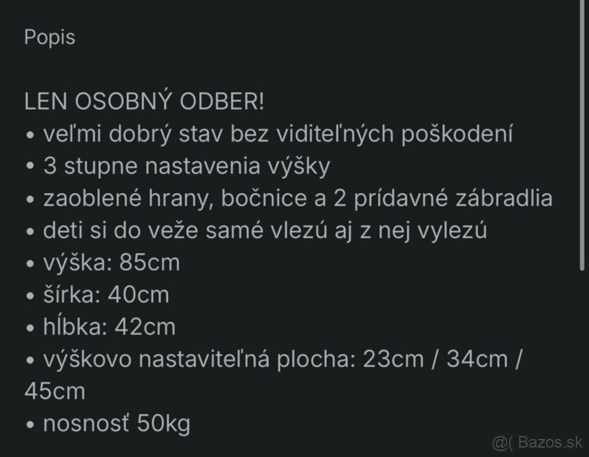 Učiaca veža - Baby wood - 2