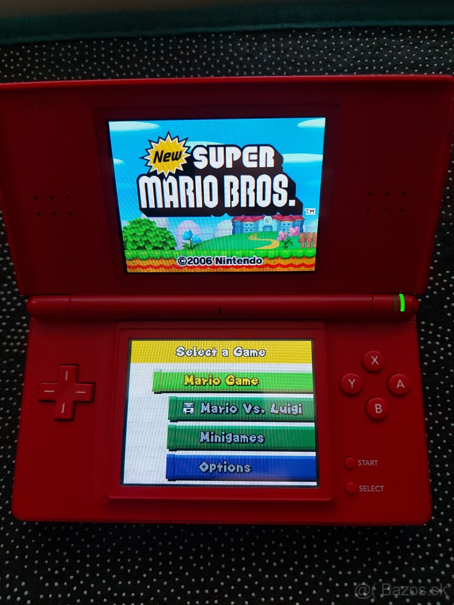 Nintendo DS lite + hry 8v1 - 2
