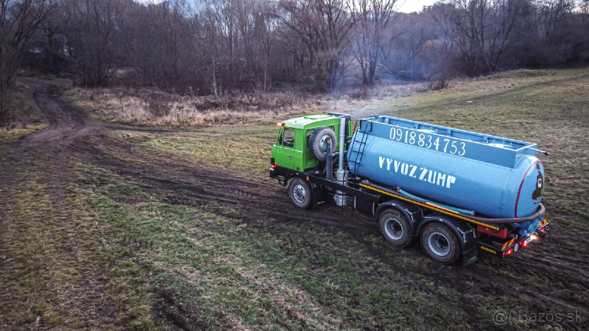 Vývoz žúmp a žumpy 6x6 - 2
