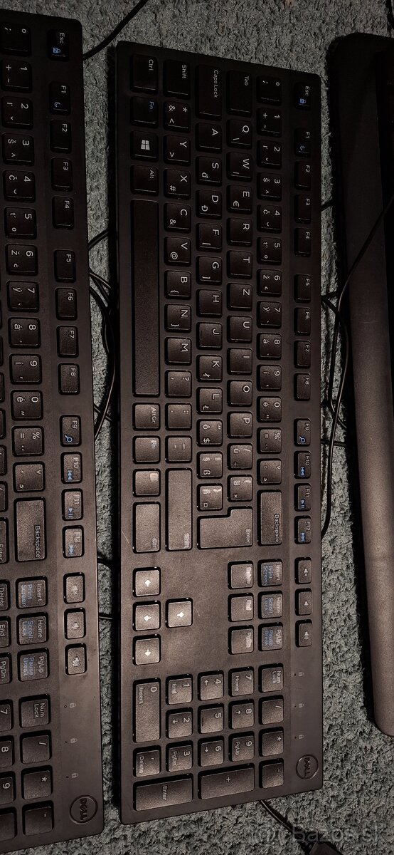 Predám 3 klávesnice (Dell, Genius) - funkčné - 2