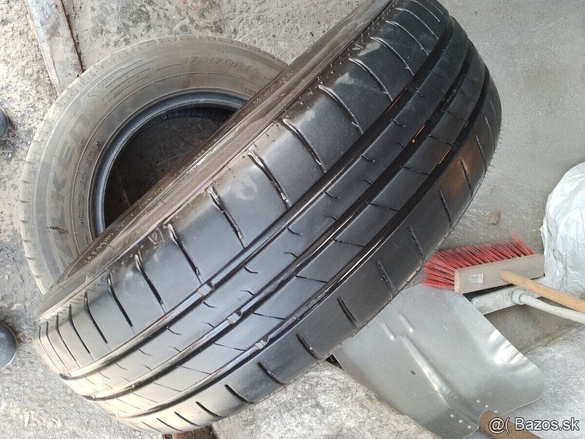2x letné pneumatiky 175/70 r14 - 2