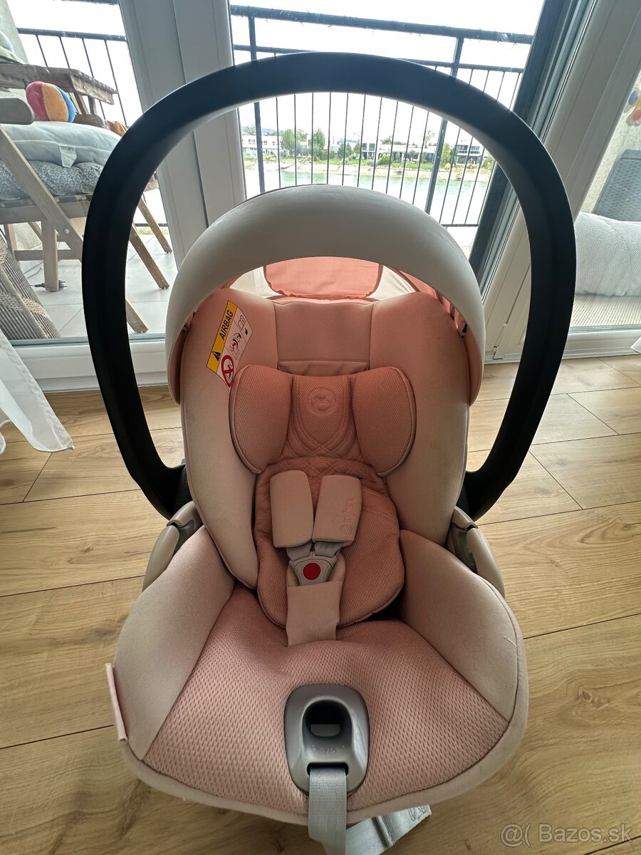 Cybex Cloud T - isize plus ružová autosedačka - 2
