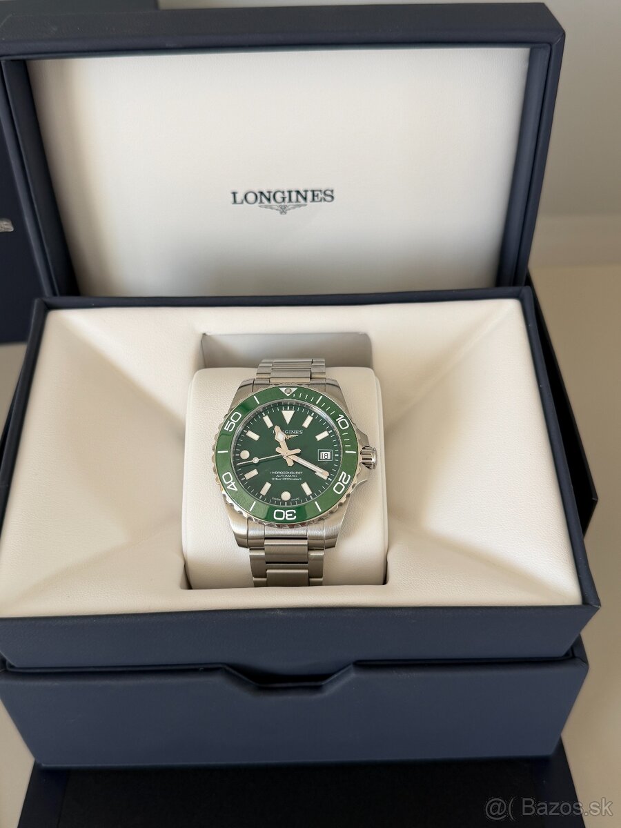 Hodinky Longines HydroConquest Green Ceramic - 2