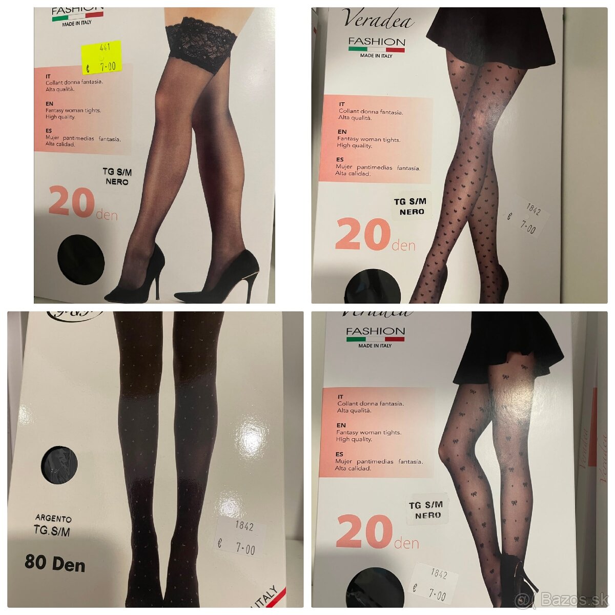 Silonky vypredaj 3,50€/ks - 2