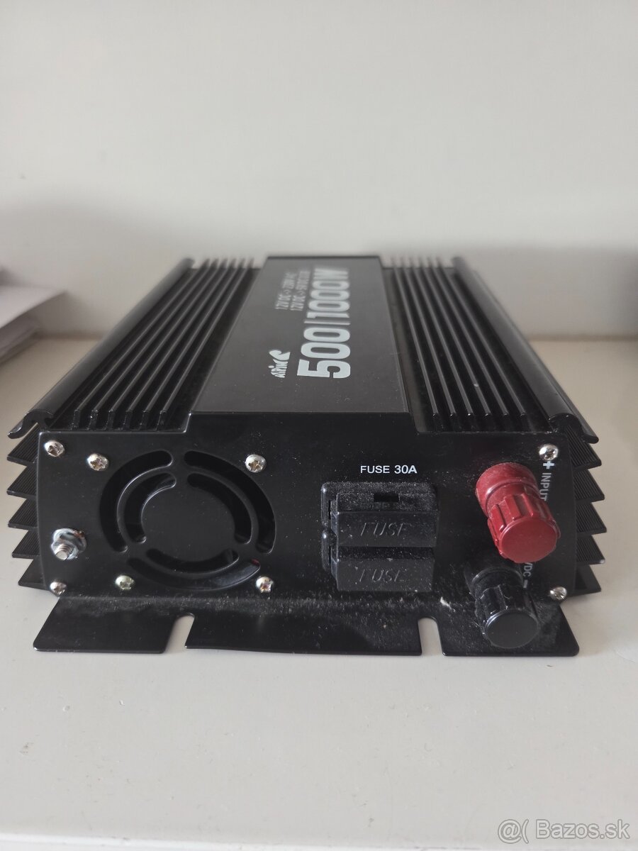 Menič napätia do auta 12/1000w - 2