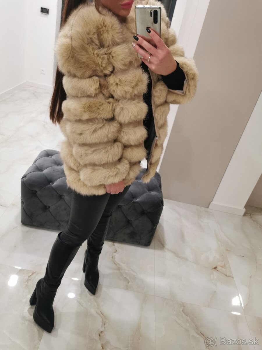 Kožuch 4 v 1 z pravej kožušiny - 2