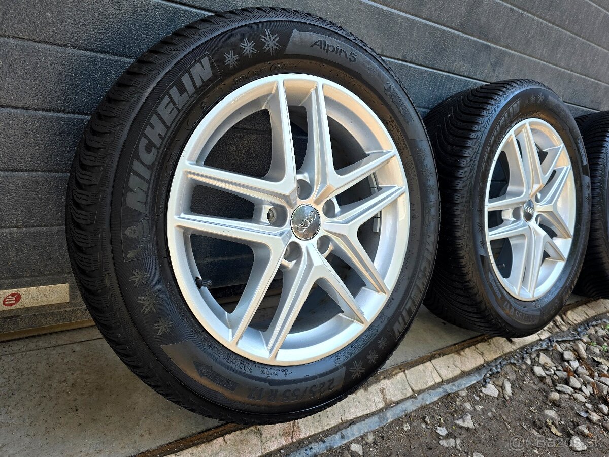 Zimná Sada AUDI A4 ALLROAD 225/55 R17 Michelin - 2