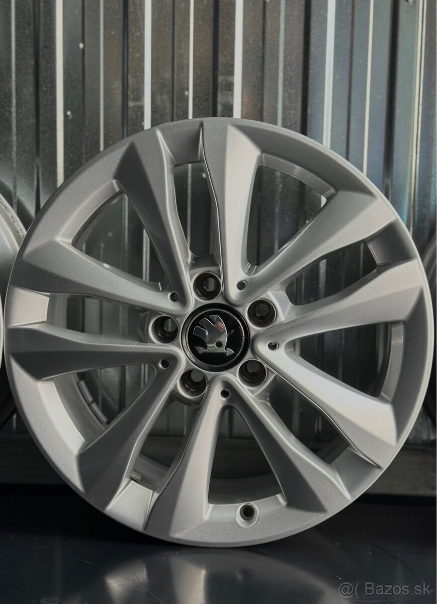 #9 Elektróny originál Škoda 5x112 r17 - 2