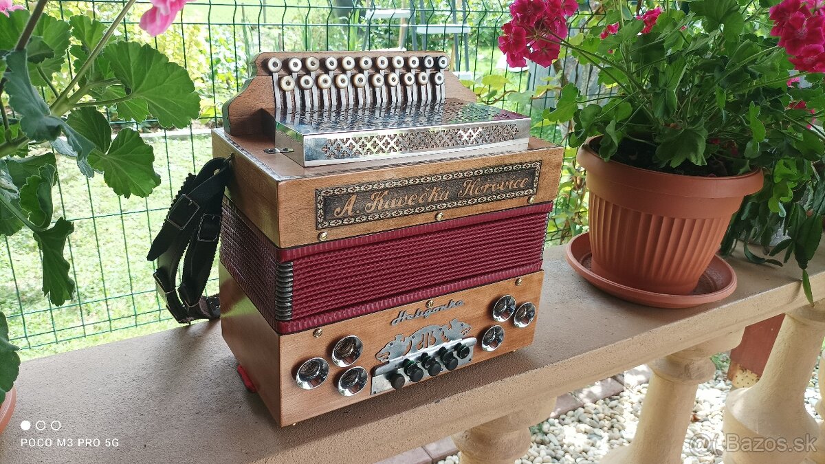 Harmonika-Heligonka.Kavečka-Trojhlas,C-F. - 2