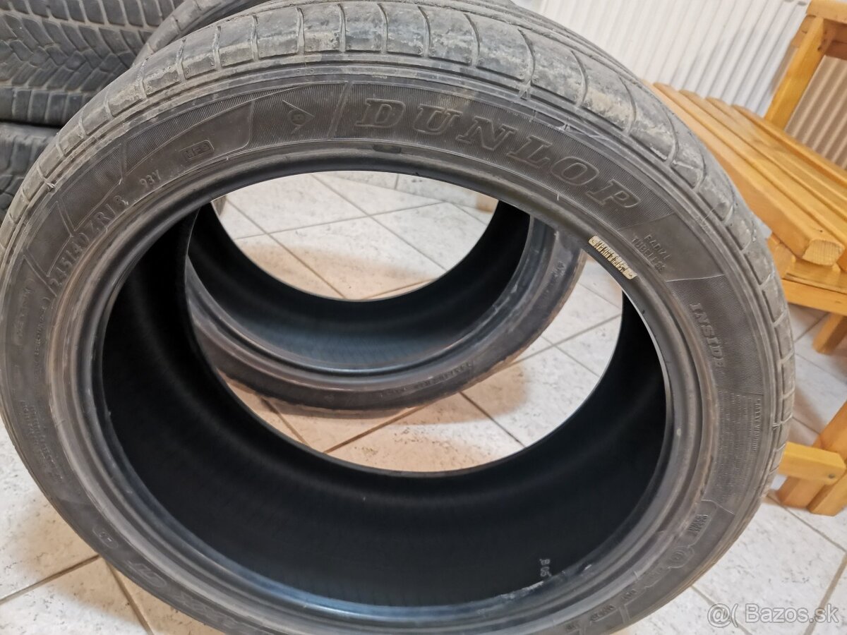 Pneumatiky Fulda Kristall Control HP2 a Dunlop Sport Maxx GT - 2