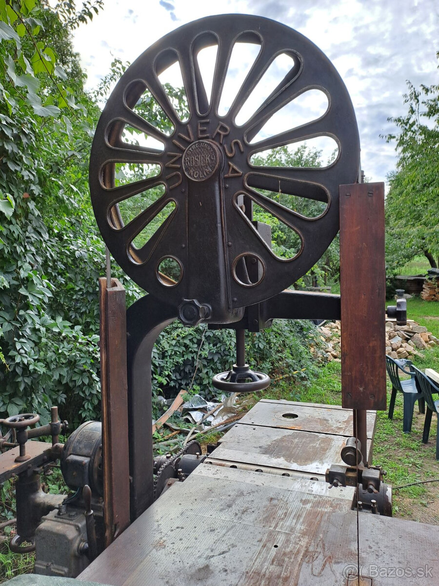 Predám starožitný drevoobrábací kombinovaný stroj - 2